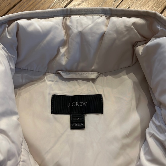 J. Crew ivory puffer vest - Picture 8 of 15